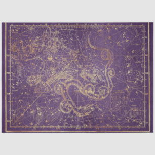 Gold Star Karten-Serie Design 3 Seidenpapier