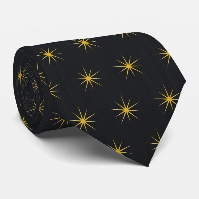 Gold Star Krawatte (Gerollt)