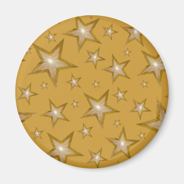 Gold Star Kühlschrankmagnet (Vorne)