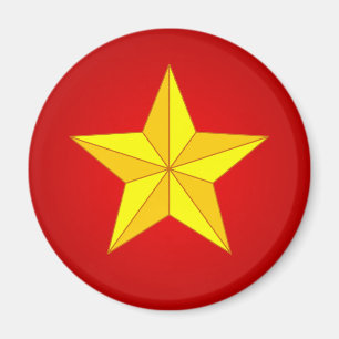 Gold Star Magnet