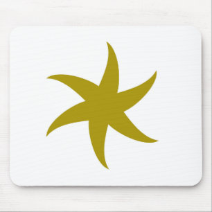 Gold Star Mousepad