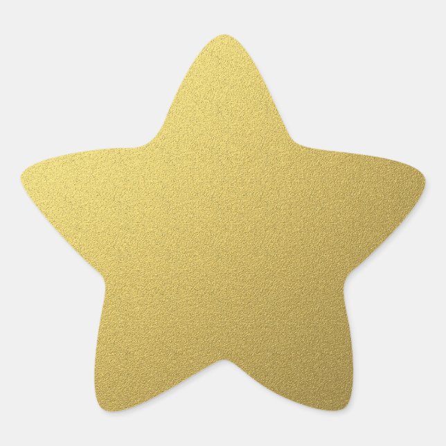 Gold Star Siegel und Aufkleber (Vorderseite)