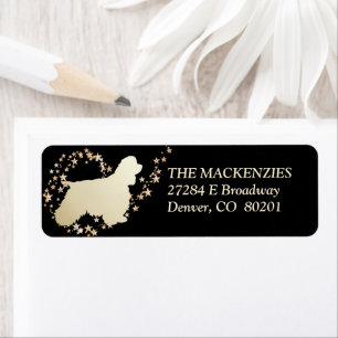 Gold Star Swirl American Cocker Spaniel