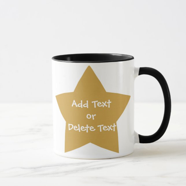 Gold-Star-Tasse Tasse (Rechts)