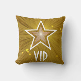 "Gold Star" "VIP"-Wurfkissenplatz Kissen