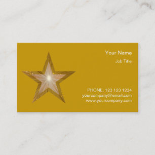 Gold-Star-Visitenkarten-Sister-Gold Visitenkarte