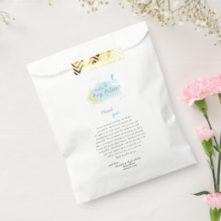 Gold Starlit Baby Boy Bliss Stork Sonderlieferung Geschenktütchen