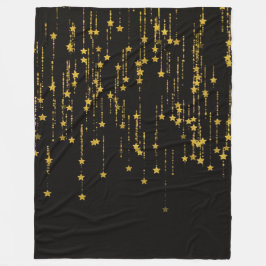 Gold Stars - あなたのカスタムフリースブランケット, 152.4 x 203.2cm Fleecedecke