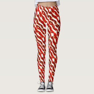 Gold Stars Christmas Sky Thunder_Cove Leggings