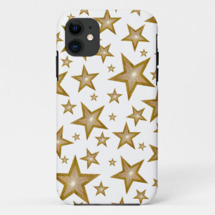 "Gold" Stars iPhone Gehäuse weiß title_seo2