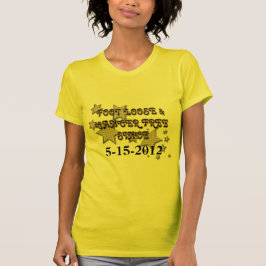 Gold Stars Krebs kostenlos seit T-Shirt