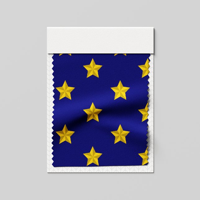 Gold Stars Muster, Navy Blue, Exklusiv Stoff (Von Creator hochgeladen)