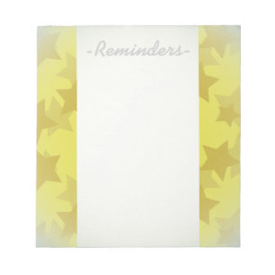 Gold Stars v2 Notizblock