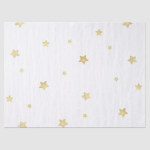 Gold Stars Weihnachten Seidenpapier