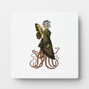 Gold SteamPunk Serie Design 5 Fotoplatte