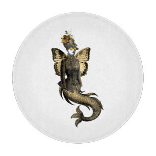 Gold SteamPunk-Serien-Design 7    Schneidebrett