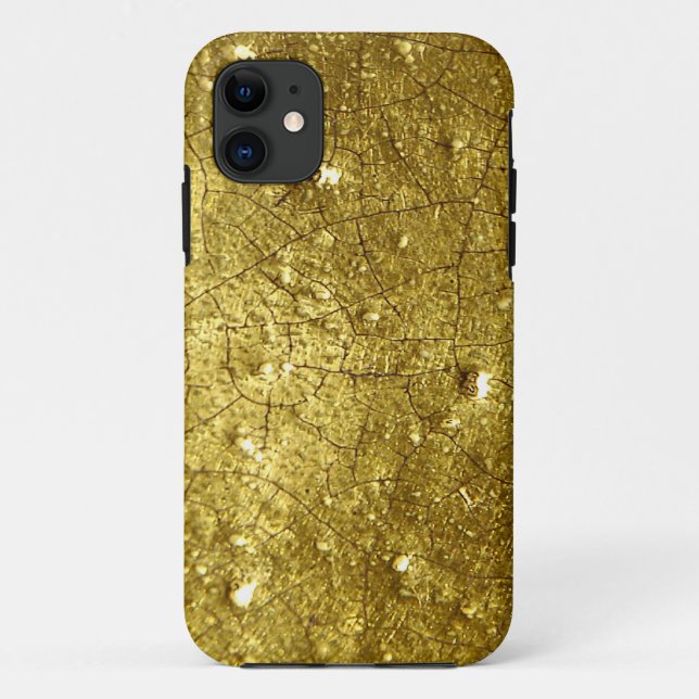 Gold Stone Case-Mate iPhone Hülle (Rückseite)