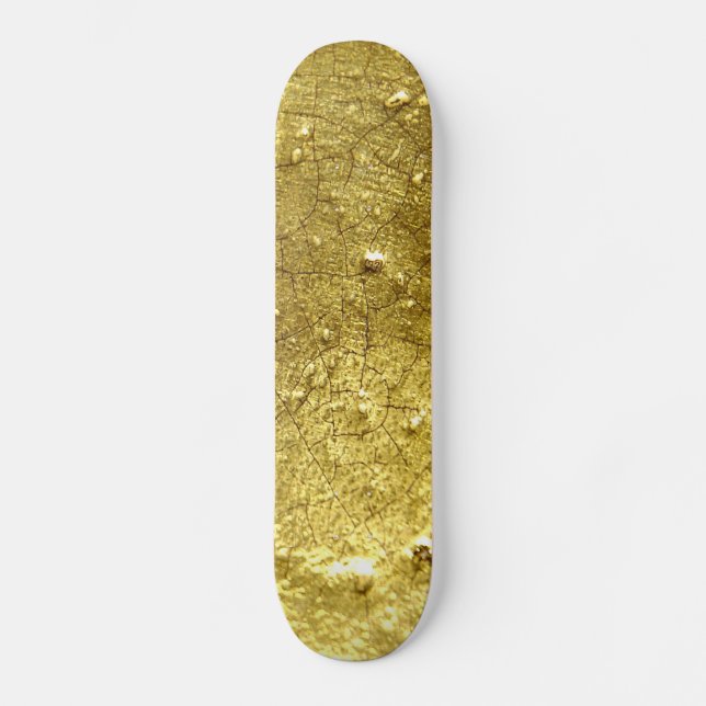 Gold Stone Skateboard (Vorderseite)