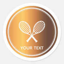 Gold Tennis Rackets Sport Thema Spieler Benutzerde