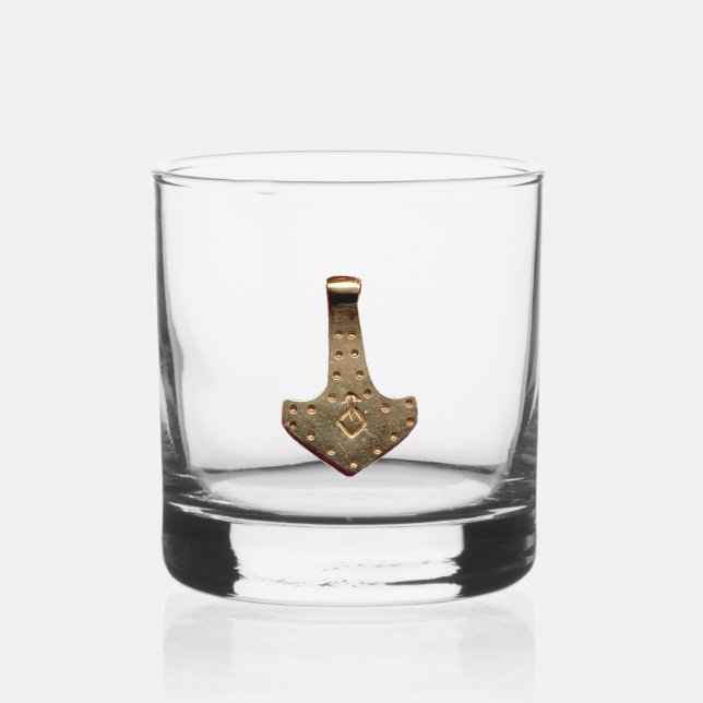 Gold Thammer Stein Glas (Vorderseite)