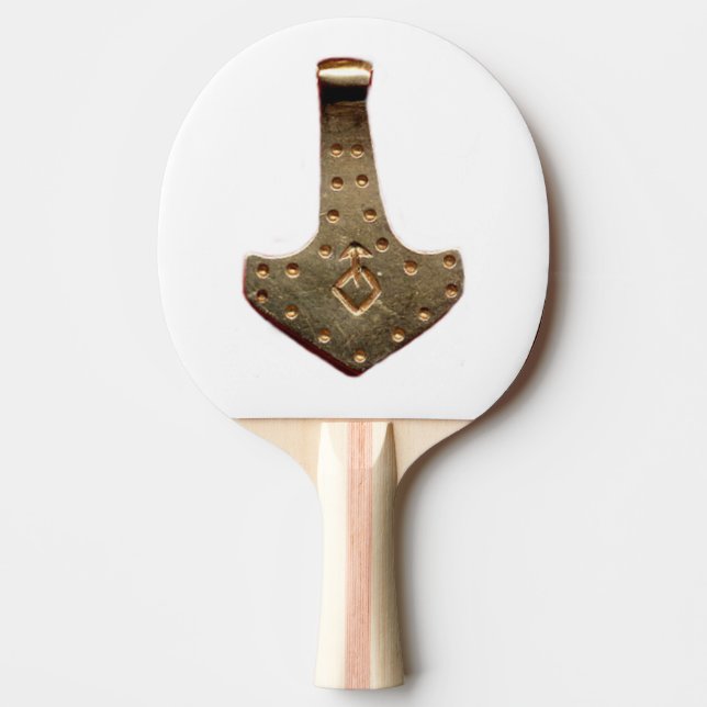 Gold Thammer Tischtennispaddel Tischtennis Schläger (Vorderseite)