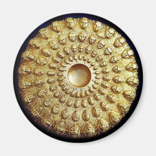 GOLD THRACIAN DISK MAGNET