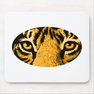 Gold Tiger Augen Das MUSEUM Zazzle Geschenke Mousepad