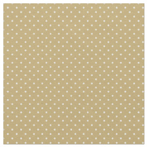 Gold Tiny Dots Stoff