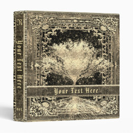 Gold Tree Altes Vintages Aussehen 2,5 Cm Ordner