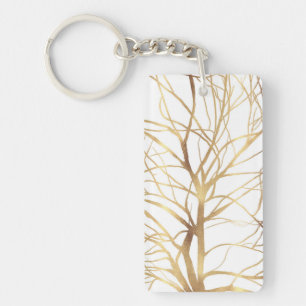 Gold Tree Silhouette