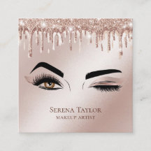 Gold Tropfen Lashes Beauty Makeup Girl Lash