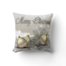 Gold-u. Silber-Schimmer-Weihnachtsverzierungen