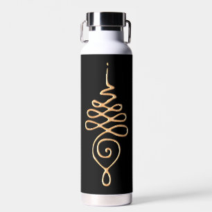 Gold Unalome Trinkflasche