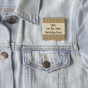 Gold und Beige mit dunkelbraun Button