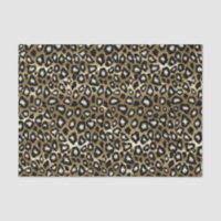 Gold- und Black Leopard-Tierwerbung