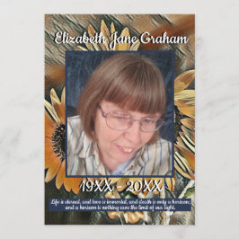 Gold und Blauer Sonnenblumen Kunst | Foto | Beerdi Programm