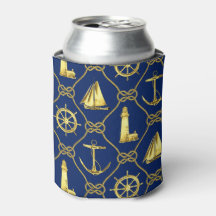 Gold und Blue Nautic Design