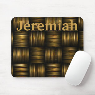 Gold- und Braunwalzstreuen für die Maus Mousepad