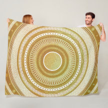 Gold- und Glitter-Mandala