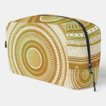 Gold- und Glitter-Mandala