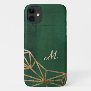 Gold- und Grüne Dschungel-Web Case-Mate iPhone Hülle