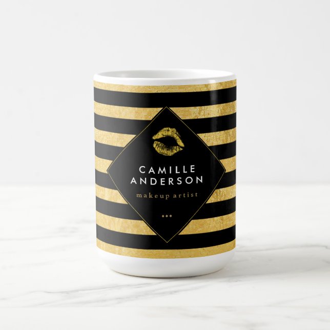 Gold-und Kaffeetasse (Mittel)