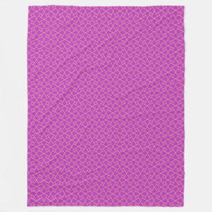 Gold und Lila traditionelles islamisches Fleece Bl