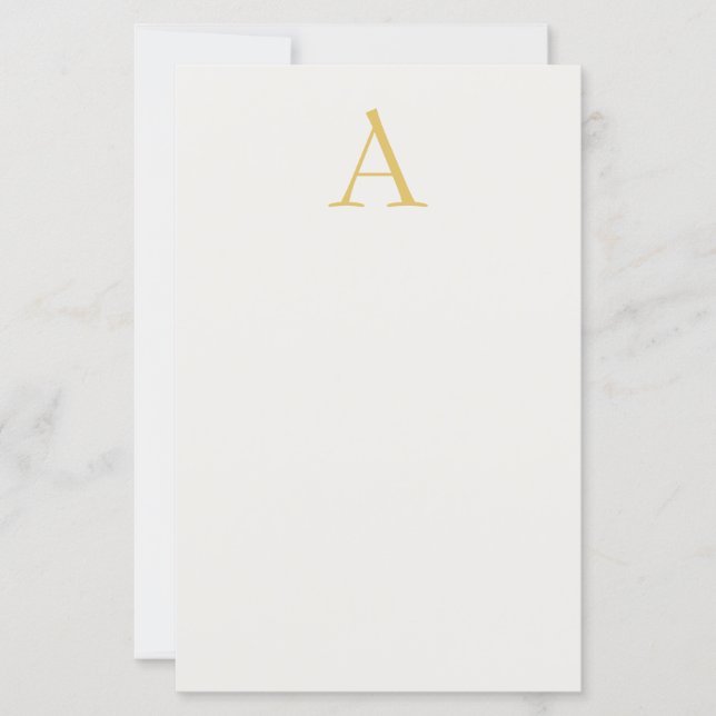 Gold- und Pastellfarben-Monogramm-Professionelle I (Vorderseite)