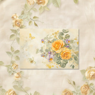 Gold und Rose 50. Hochzeitstag Geschenkpapier Set