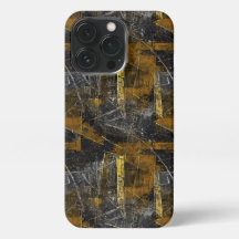 Gold und schwarz Grunge 1