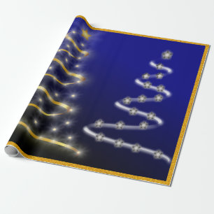 Gold und Silber- Geschenkpapier