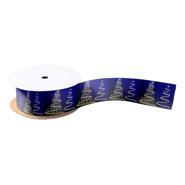 Gold und Silber- Satinband (Spule)