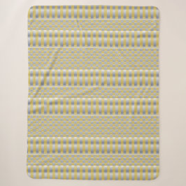 Gold und Silber (Schachbretter und Streifen) Sherpadecke