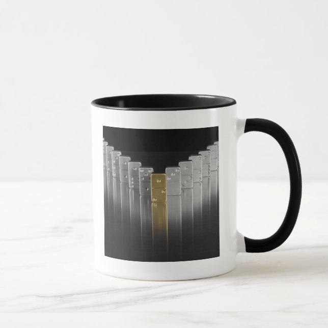 Gold- und Silberdominos Tasse (Rechts)